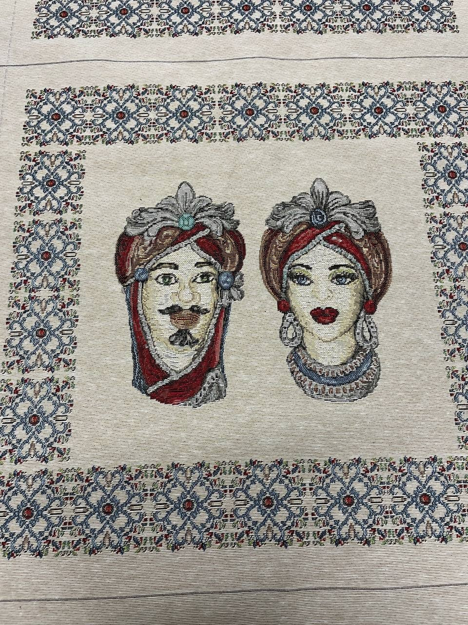 PANNELLI GOBELIN 45X45 TESTE DI MORO