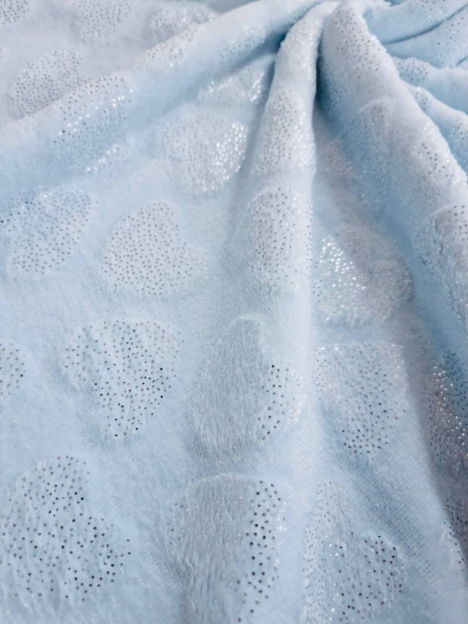 Pile peluche cuori glitter