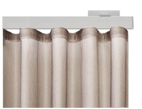 FETTUCCIA TRASPARENTE WAVE PER TENDE A ONDE SENZA CORDE 8 CM