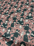 Cotone Ragazza Wednesday - WorldTessuti