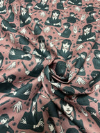 Cotone Ragazza Wednesday - WorldTessuti