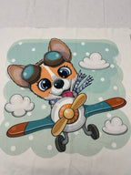 Pack Pannello Fuga in aereoplanino Copertina + Cuscini - WorldTessuti