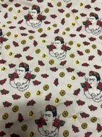 PACK FRIDA 3 PZ COTONE CM 100X70 FRIDA KAHLO - WorldTessuti