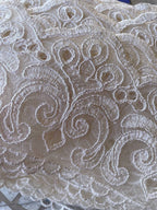 Pizzo Macrame Avorio 12CM - WorldTessuti