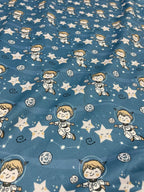 Felpa Astronauta Felice Multicolor - WorldTessuti