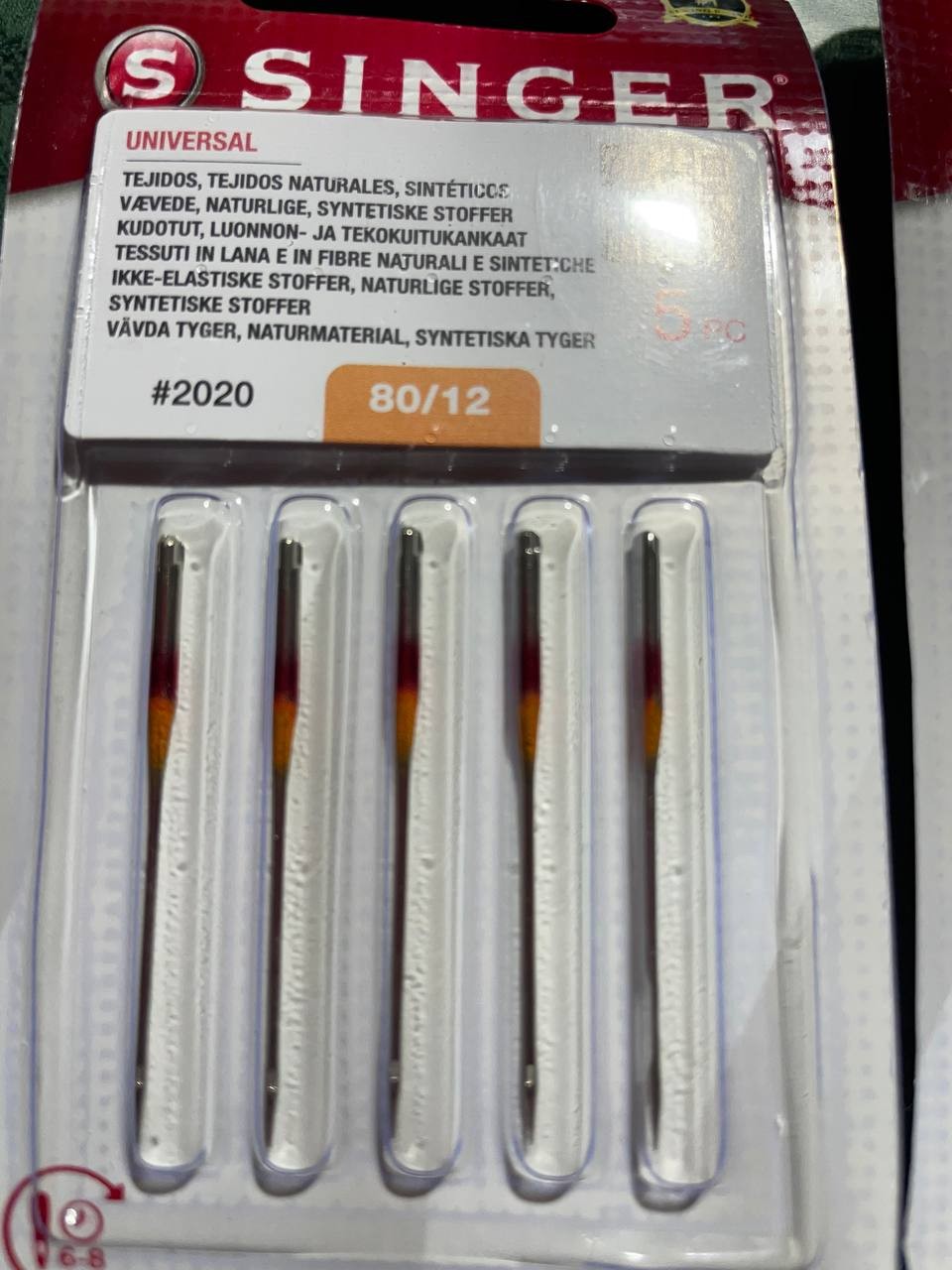 Kit 4 Pacchetti Aghi Singer Universali Tutte le misure
