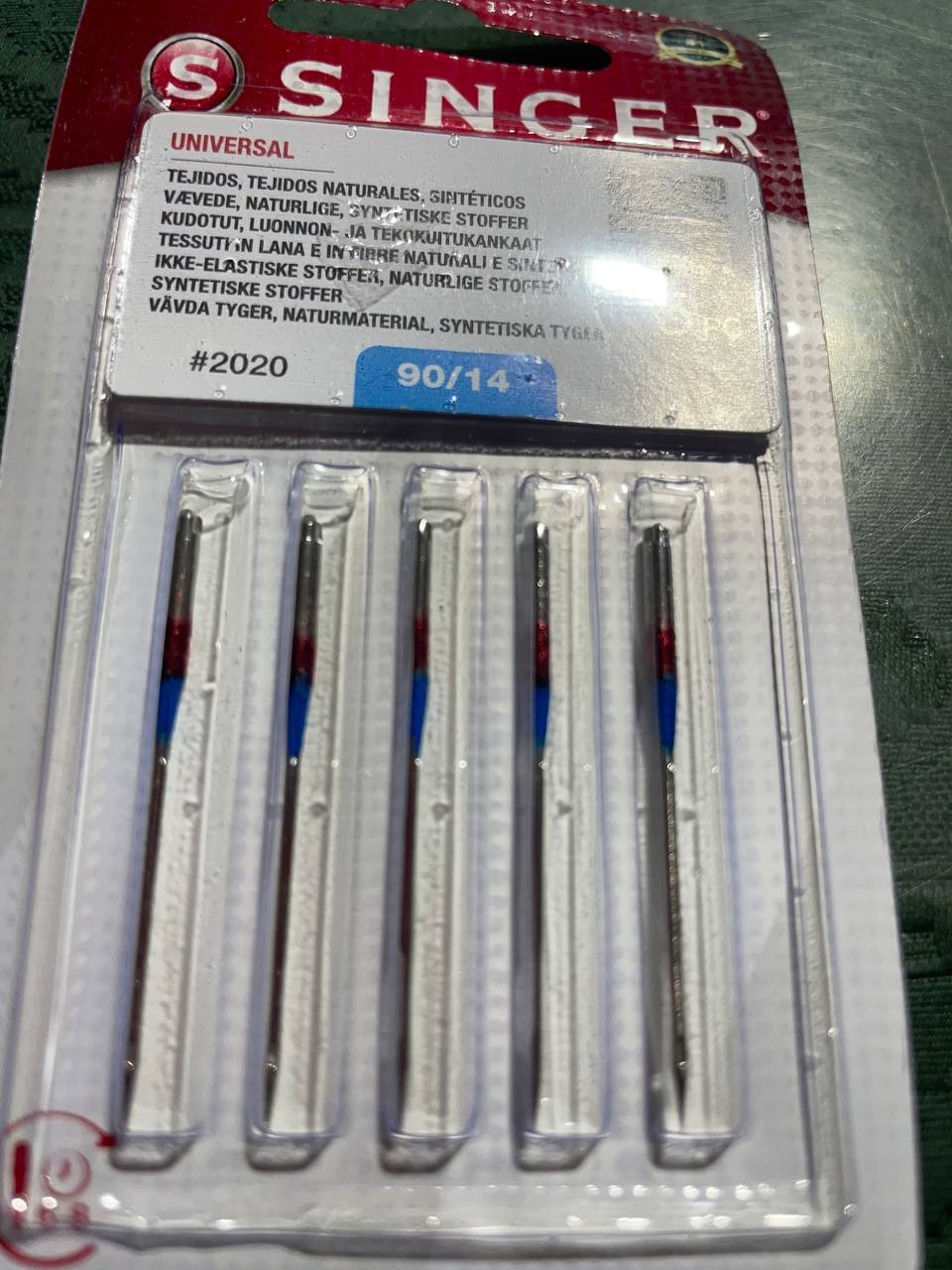 Kit 4 Pacchetti Aghi Singer Universali Tutte le misure