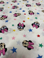 PACK DISNEY GIRL MINNIE PRINCESS 3 PZ COTONE 100X70 - WorldTessuti