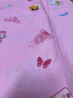 PACK DISNEY GIRL MINNIE PRINCESS 3 PZ COTONE 100X70 - WorldTessuti