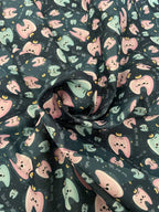 Scampolo Tessuto Cotone Dentini 100x140 - WorldTessuti