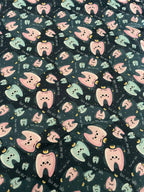 Scampolo Tessuto Cotone Dentini 100x140 - WorldTessuti