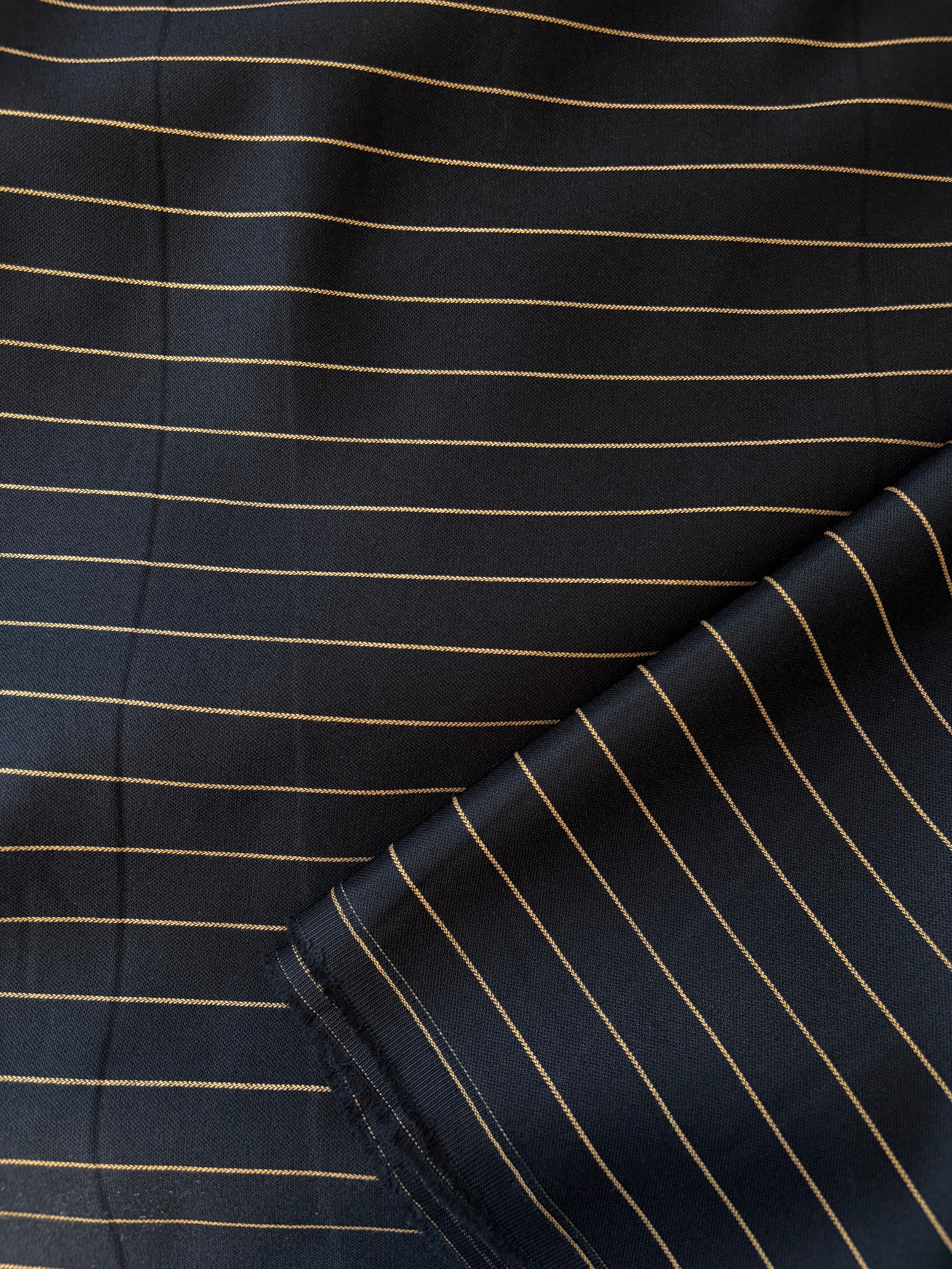 Fresco Lana Egitto Stretch Gessato - WorldTessuti