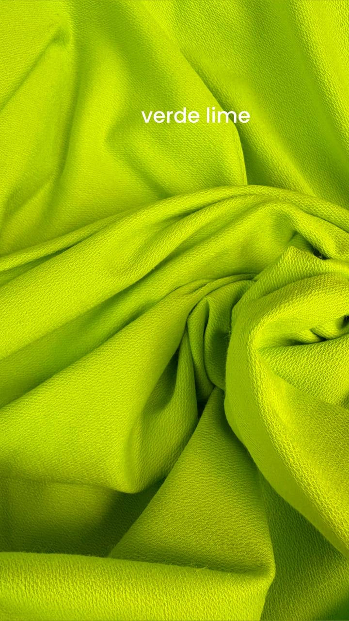 Tessuto Felpa PANTAREI Cotone Garzata Elastica