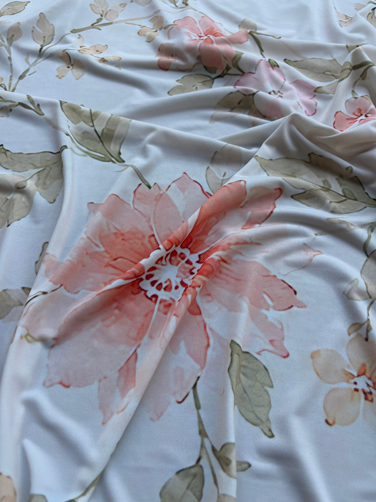 Scampolo Lycra a fantasia floreale  Floreale 1,60x1,50