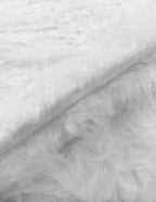 Tessuto Pelliccia Pelo Lungo Tinta Unita 150H - WorldTessuti