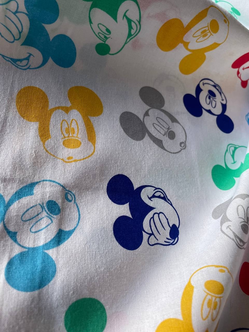 Tessuto Cotone Disney Topolino Classic