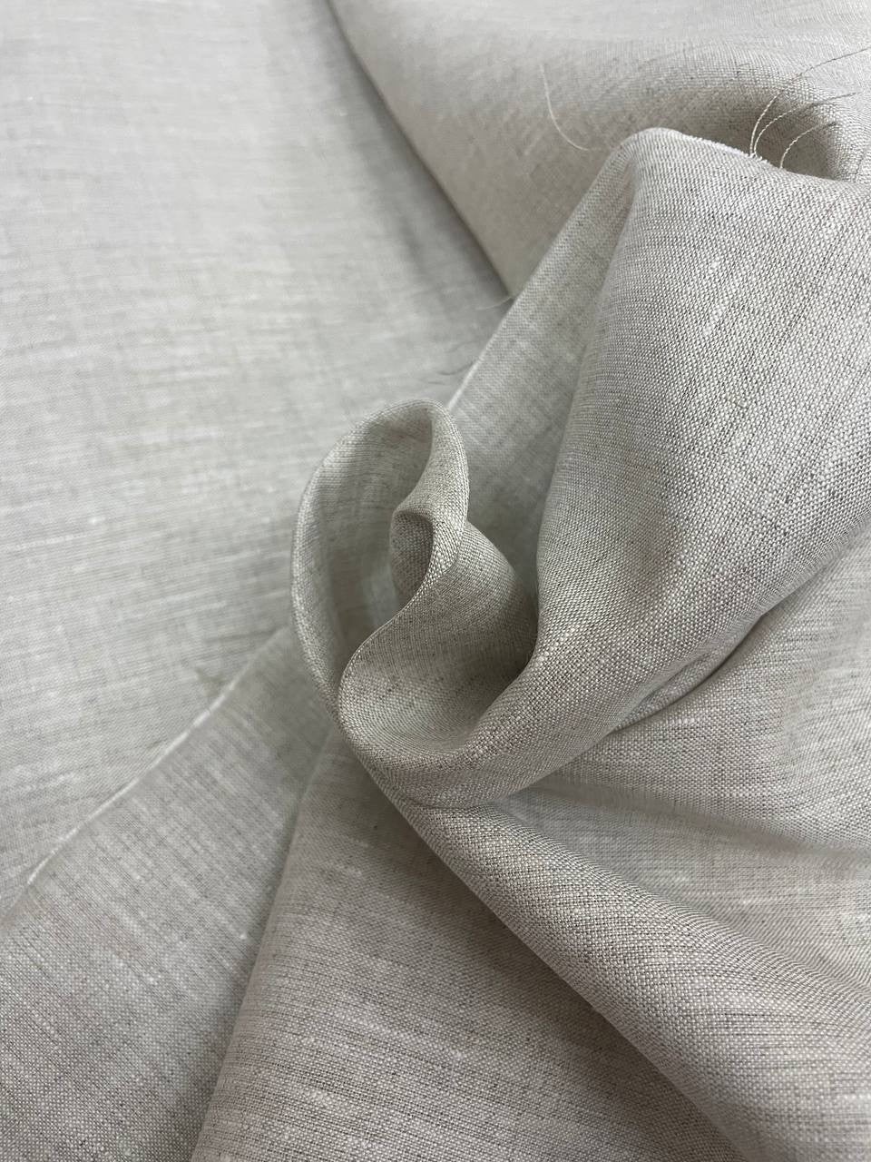 Tessuto Puro Lino 70 Color Naturale