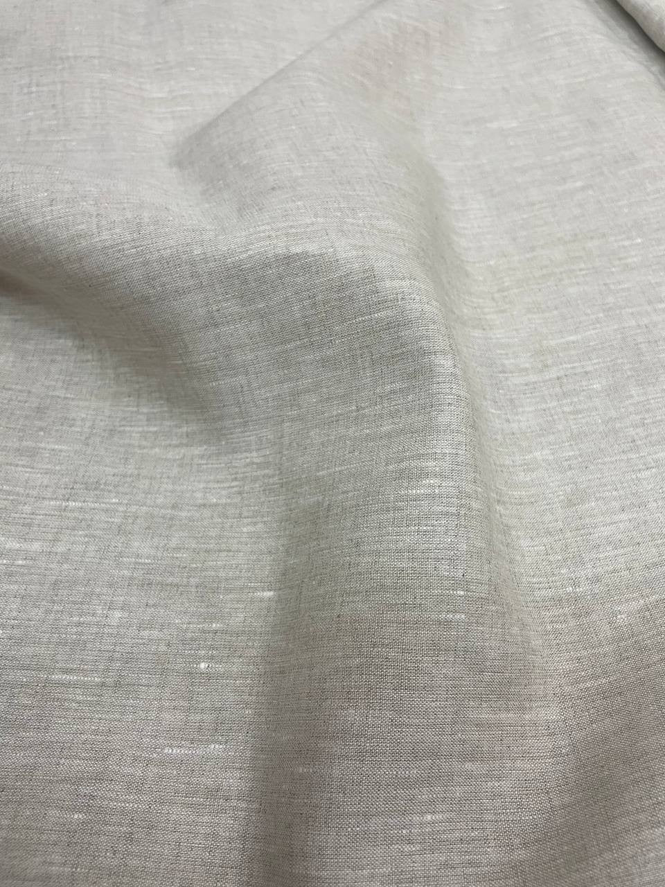 Tessuto Puro Lino 70 Color Naturale