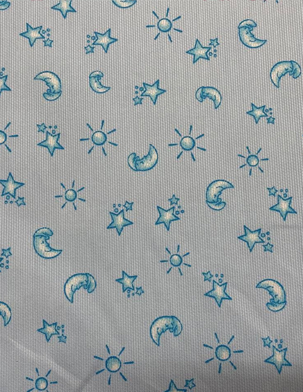 Piquet Millerighe Stelle Sole Luna Celeste Rosa