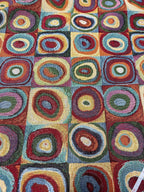 Gobelin Geometrico Cerchi Patchwork - WorldTessuti