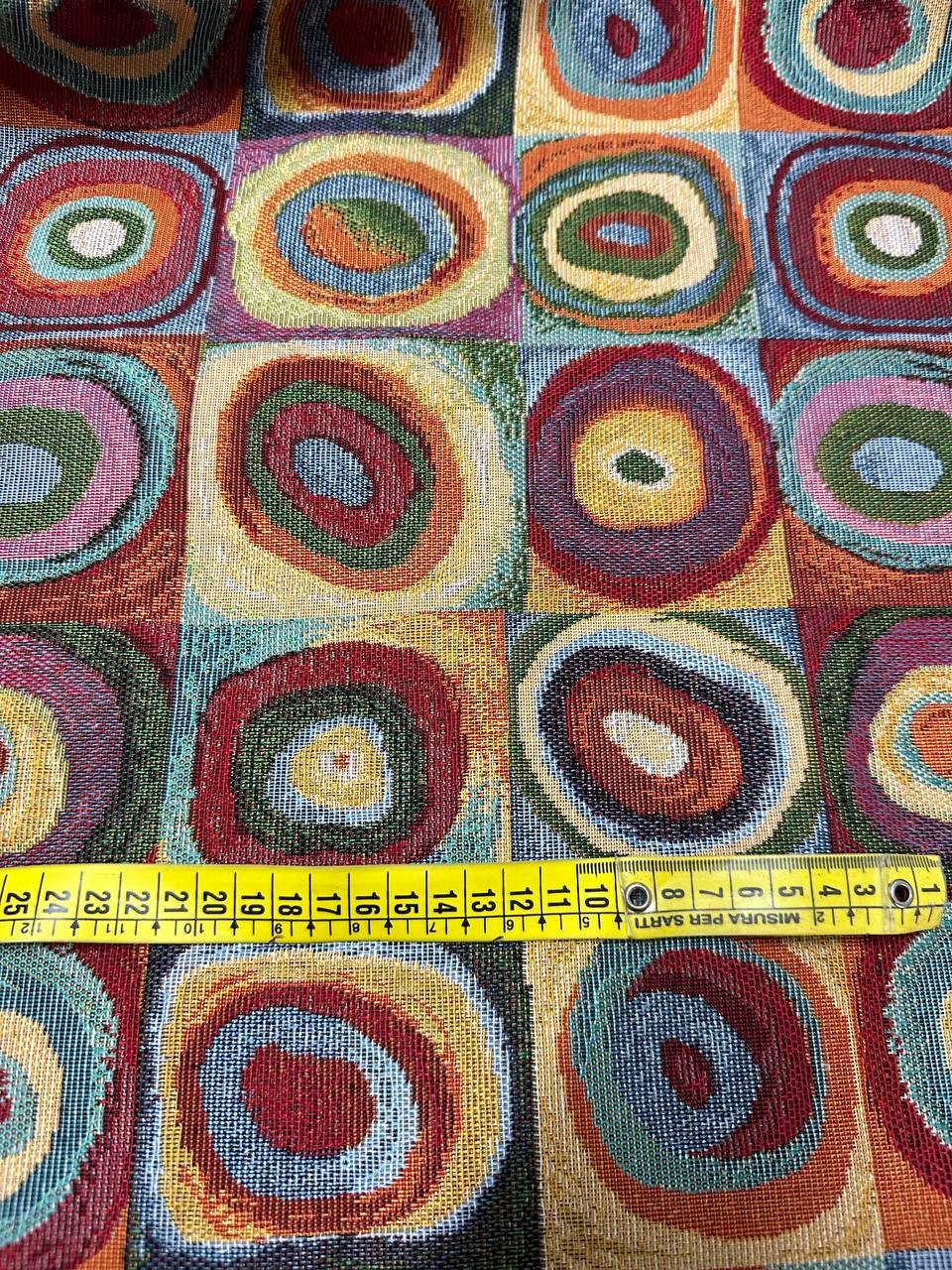 Gobelin Geometrico Cerchi Patchwork