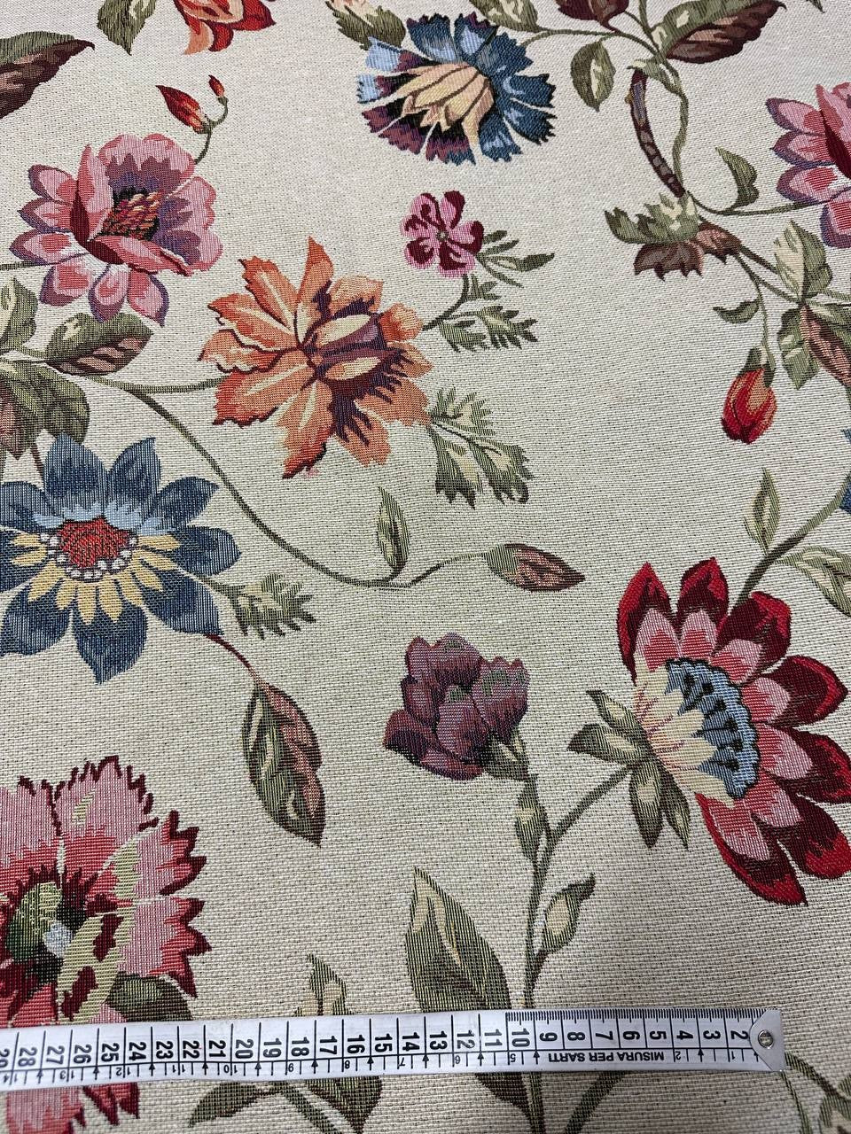 Gobelin Navona Floreale Multicolor - WorldTessuti