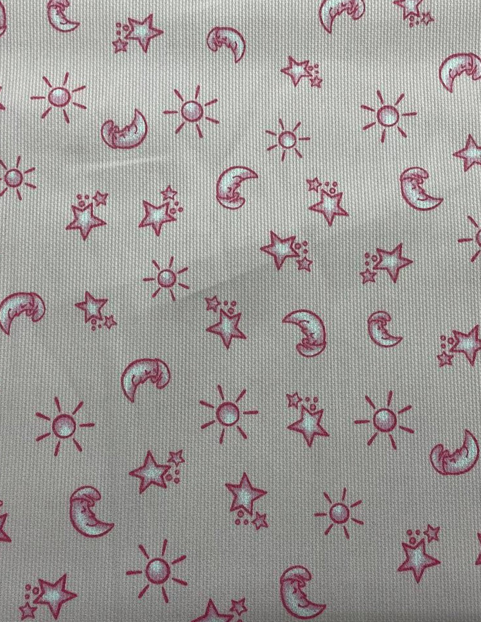 Piquet Millerighe Stelle Sole Luna Celeste Rosa