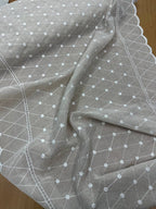 Tendina Geometrica Color Naturale - WorldTessuti