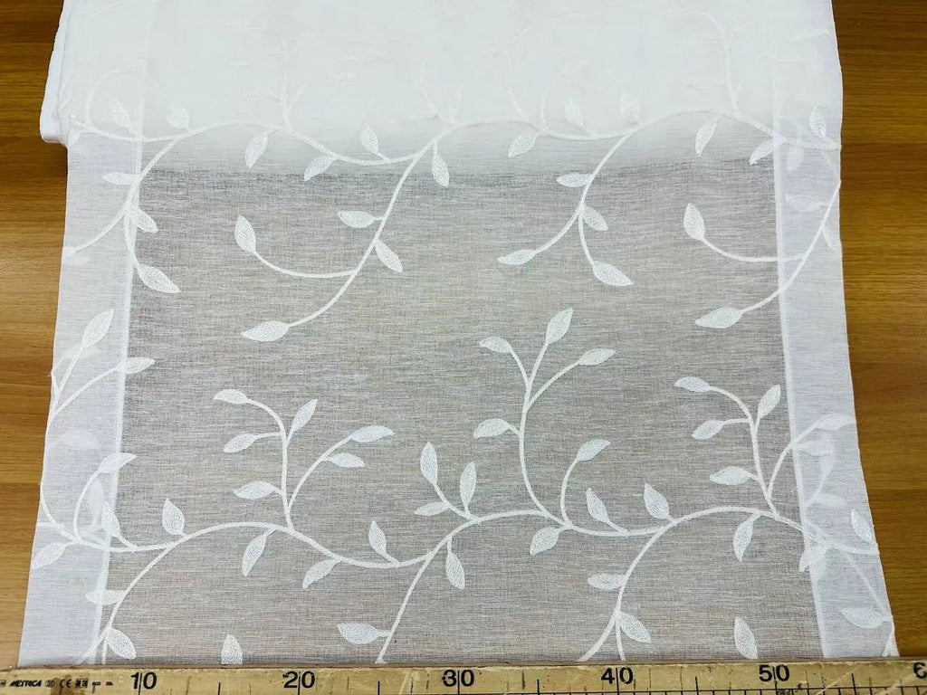 Tendina Ramace Bianco - WorldTessuti