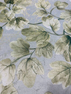 Scampolo Panama Digitale Foglie Fantasia Glitter - WorldTessuti