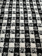 Tessuto Tweed Bouclè Tipologia Chanel Black White - WorldTessuti