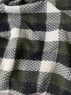 Tessuto Tweed Bouclè Tipologia Chanel laurent Verde - WorldTessuti