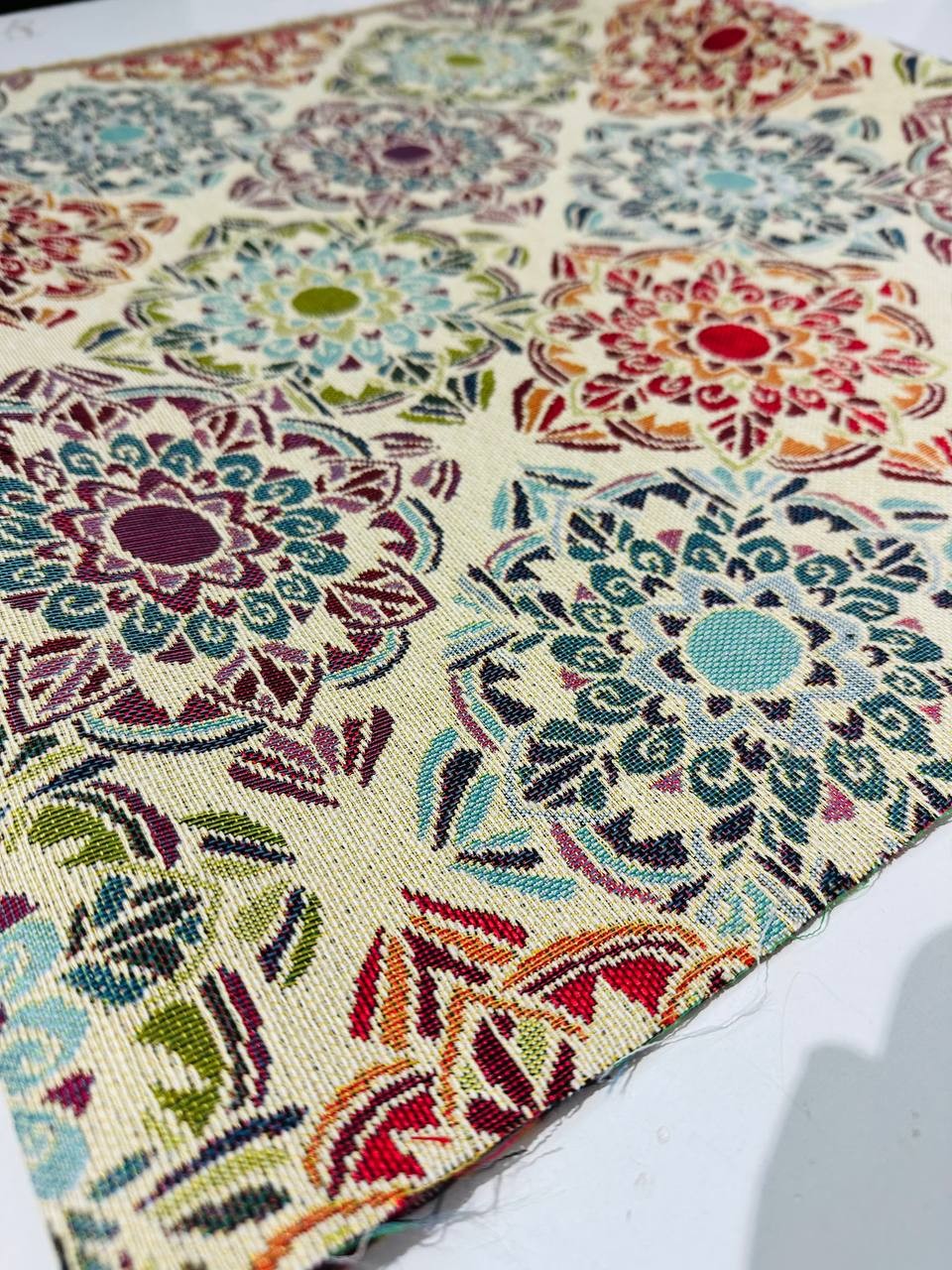 PANNELLO GOBELIN 50X50 FIORE STILIZZATO