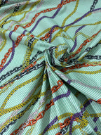 Rasatello Cotone Barocco Summer - WorldTessuti