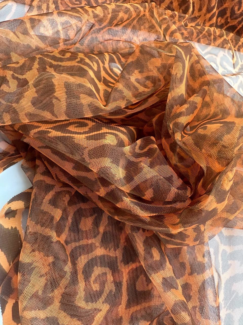Tulle Animalier Maculato