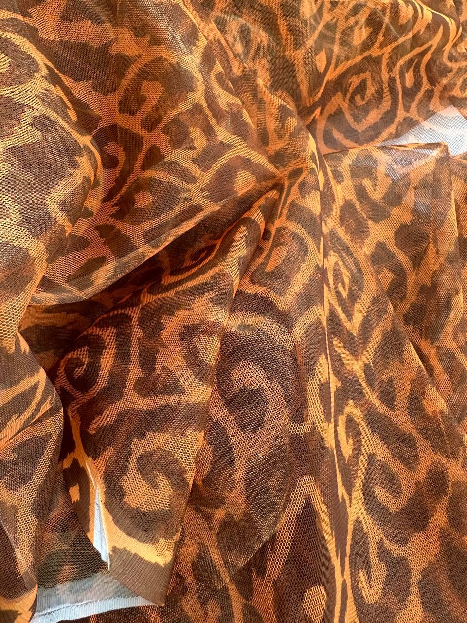 Tulle Animalier Maculato