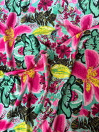 Jersey Maglina Floreale Esotica