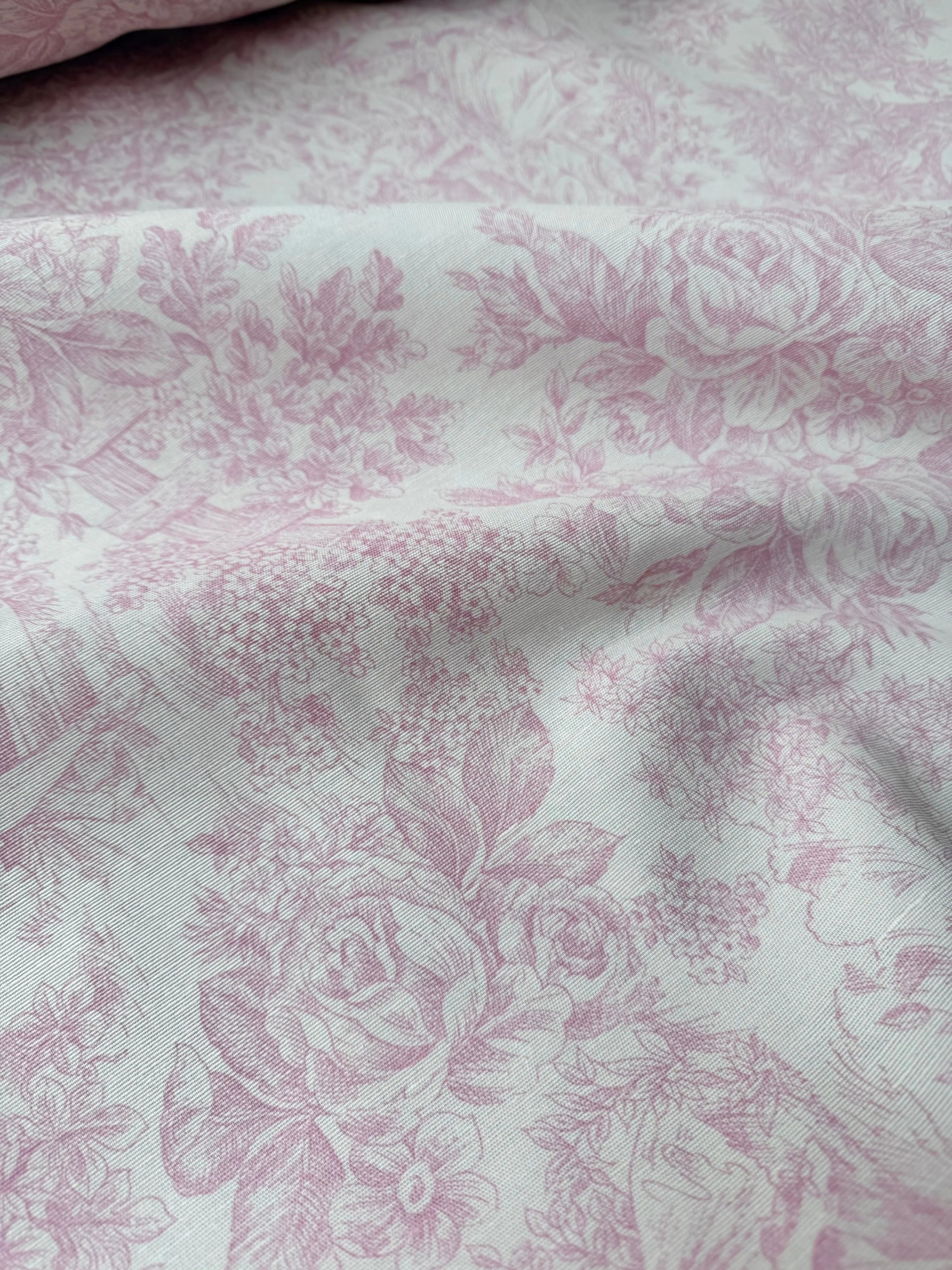 Tessuto Cotone Arredo Tela de Jouy