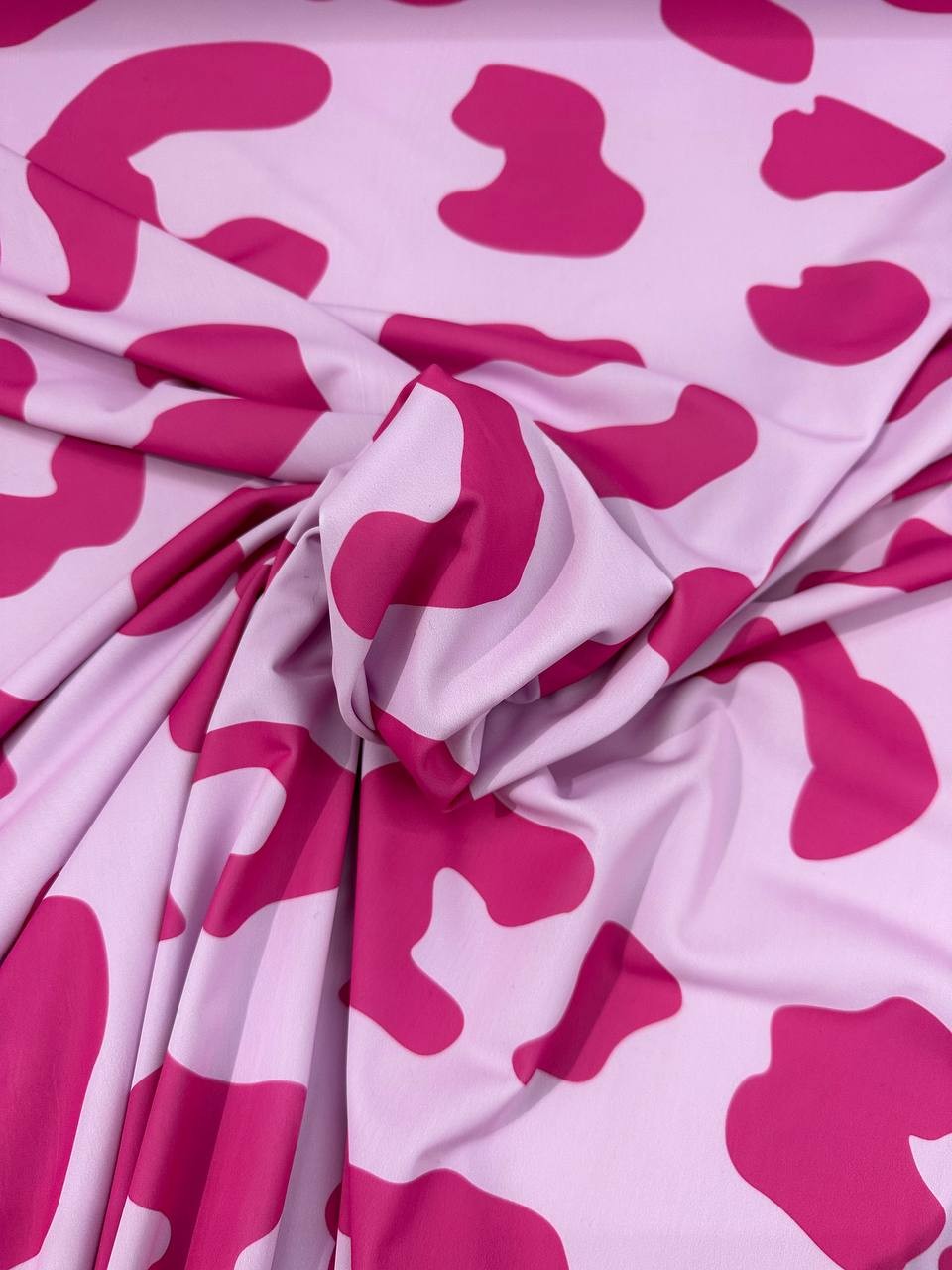 Lycra Maculato Animalier Fucsia