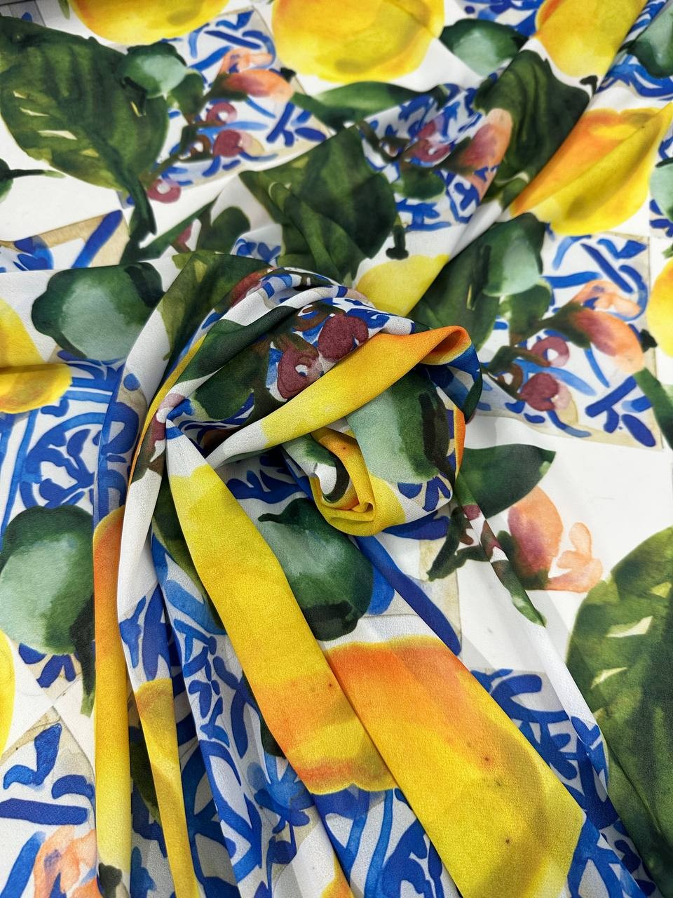 Georgette Maiolica LIMONI Capri