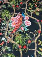 Satin Sicily Art Paris 3,00x1,50 Black - WorldTessuti