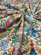 Pizzo Sangallo Costiera Amalfitana Scampolo 1,40x1,40 - WorldTessuti