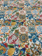 Pizzo Sangallo Costiera Amalfitana Scampolo 1,40x1,40 - WorldTessuti