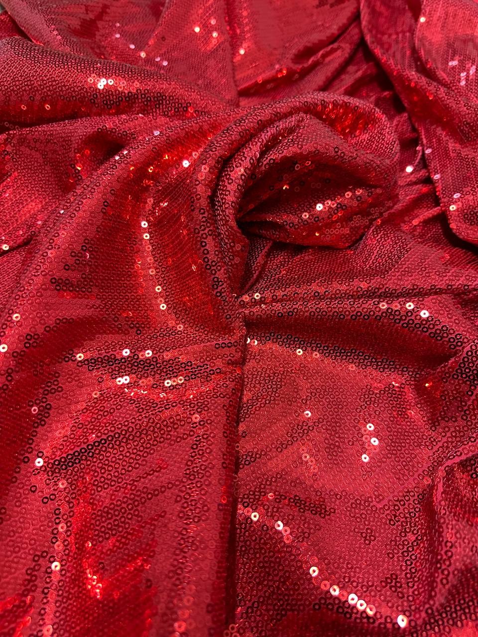 Pailettes Rosse Elastiche