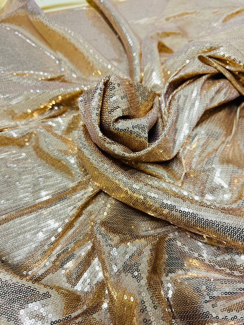 Pailettes Dorate Elastiche