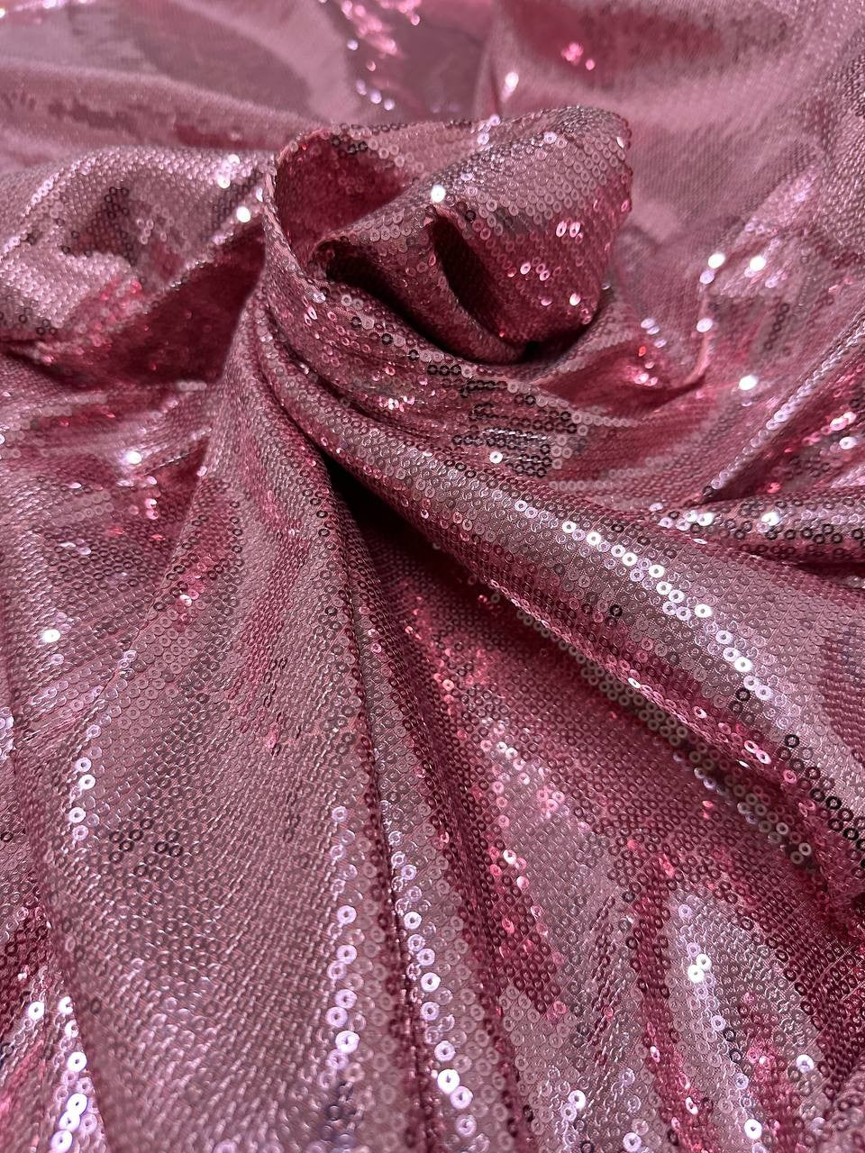 Pailettes Rosa Antico Elastiche