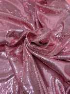 Pailettes Rosa Antico Elastiche - WorldTessuti