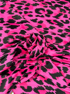 Lycra Maculato Fucsia - WorldTessuti