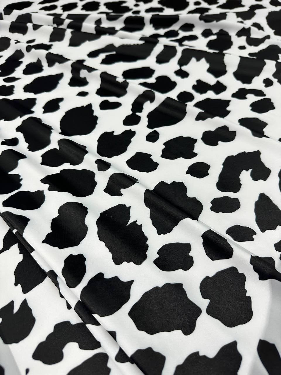 Lycra Muccata Bianco Nero
