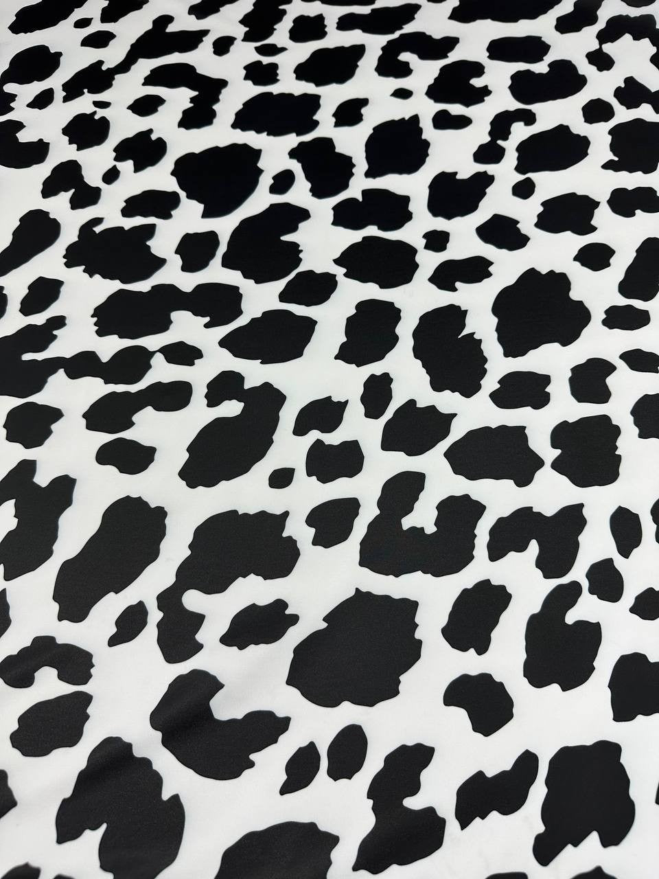 Lycra Muccata Bianco Nero